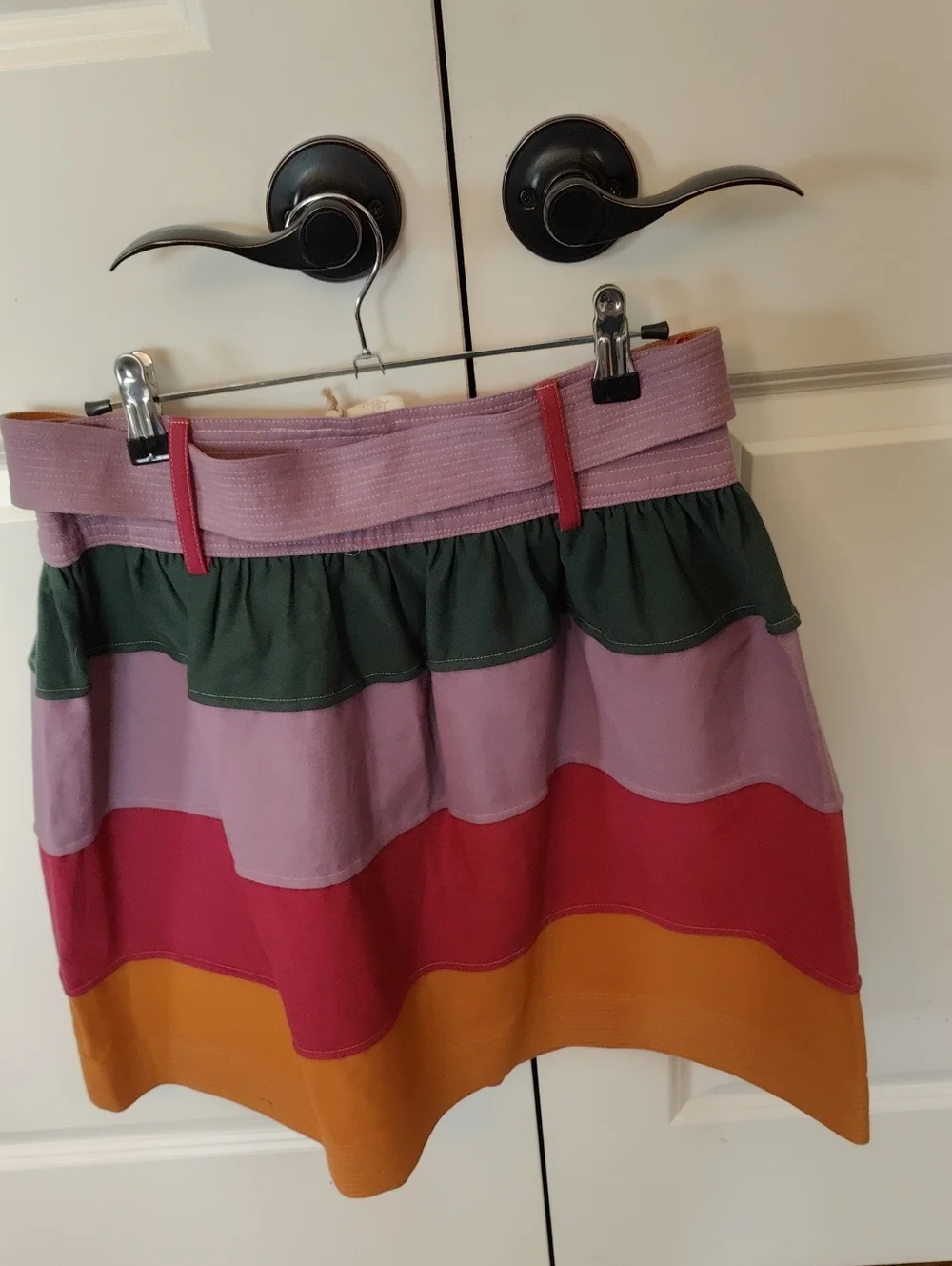 Anthropologie Let Me Be Shirt And Skirt Set S